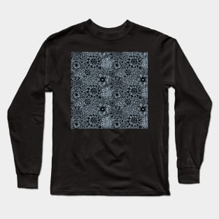 Zentangle Flowers Long Sleeve T-Shirt